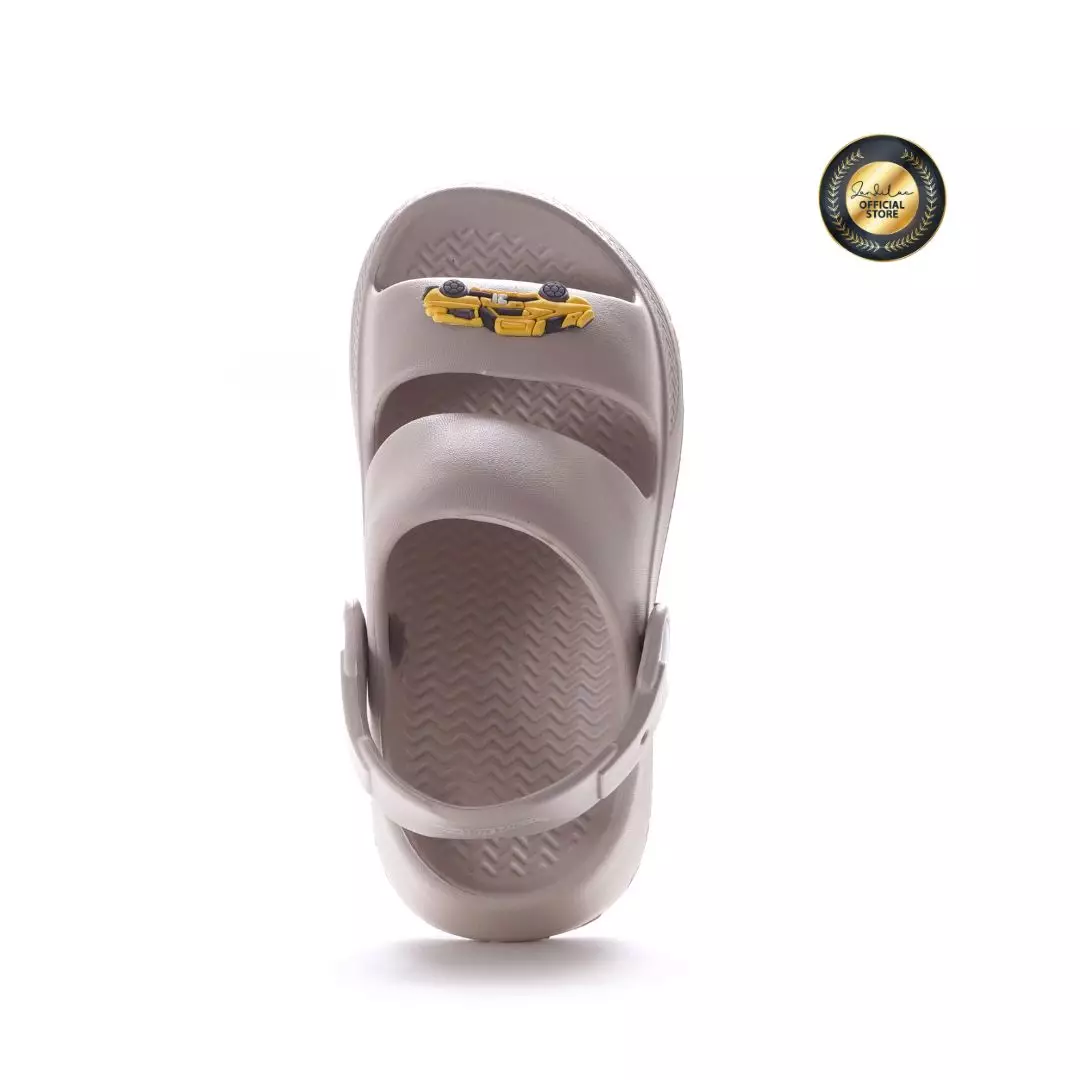 HOTWHEELS - SANDAL LAKI ANAK CH730169LK BAKPAO FULL KARET - ABU PEYOTE
