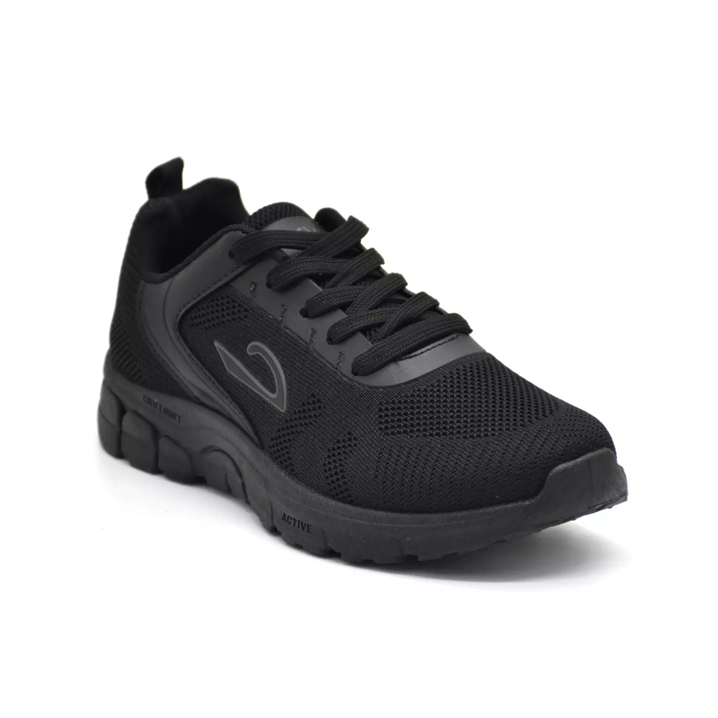 Carvil Sepatu Sekolah Anak Archie-02 LT Black/Black