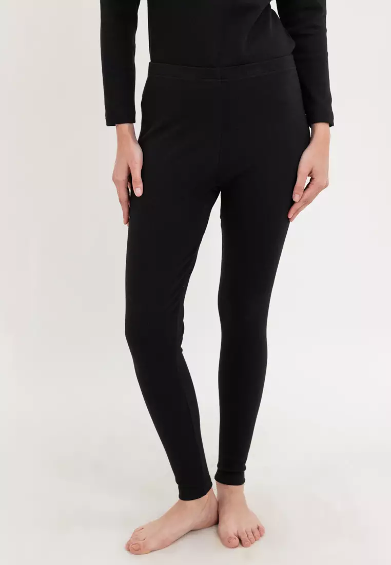 Well Suited Combed Cotton Thermal Leggings