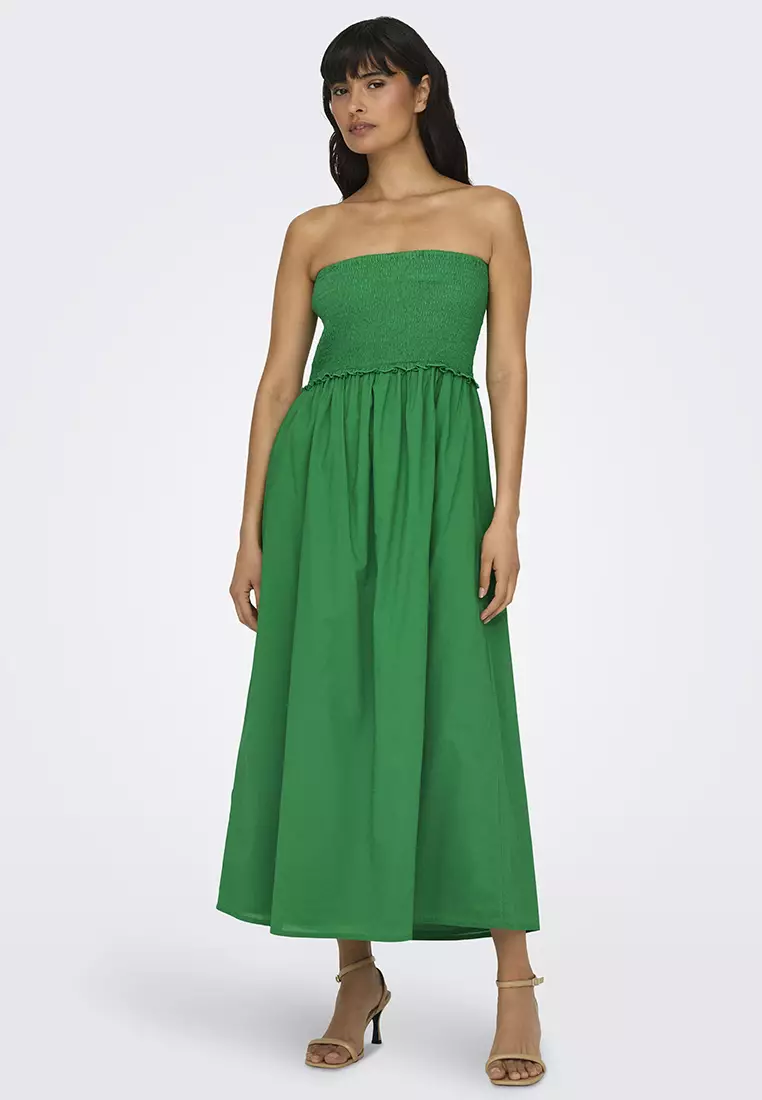 Claudia Smock Tube Dress