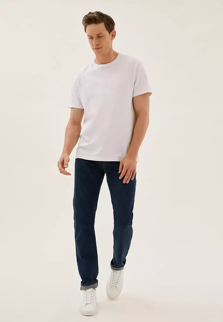 Slim Fit Stretch Jeans With Stormwear