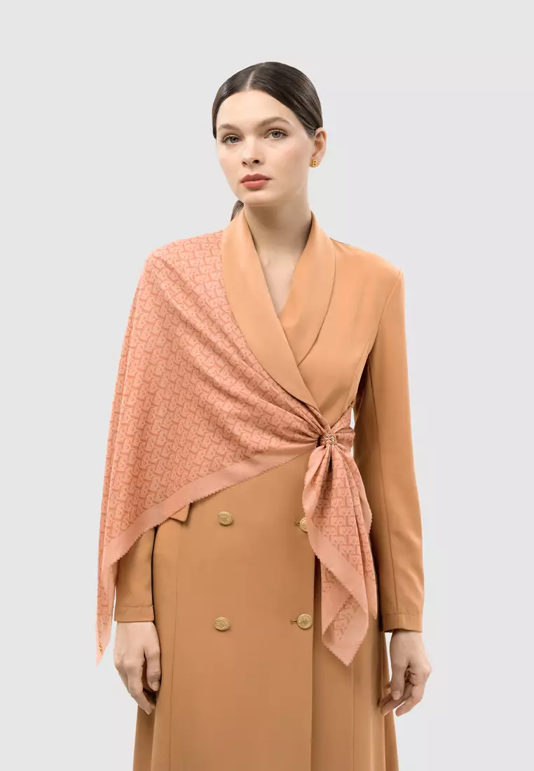 Bimu Twill Square - Clay