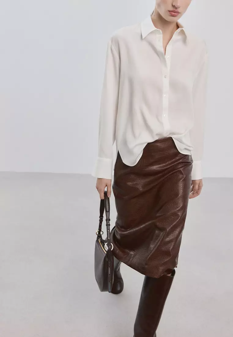 Straight Lyocell Shirt