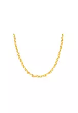 MJ Jewellery MJ Jewellery 916/22K Gold Hollow Necklace R021 (4MM