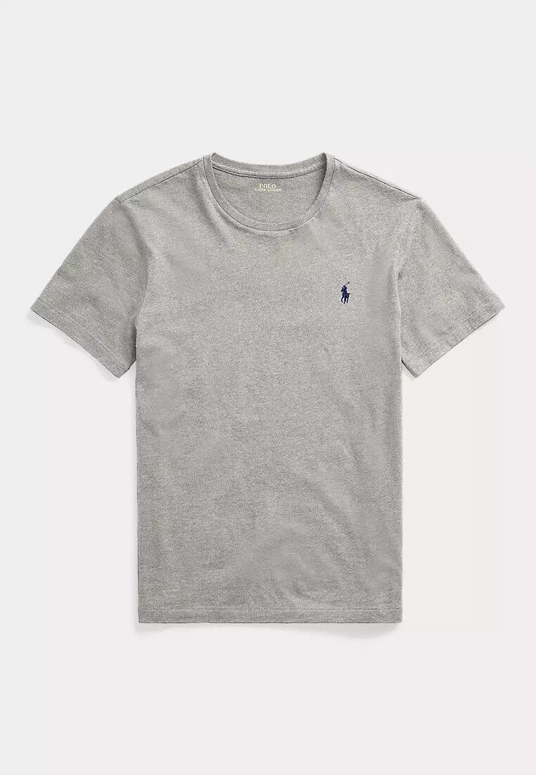 Custom Slim Fit Jersey Crewneck T-Shirt