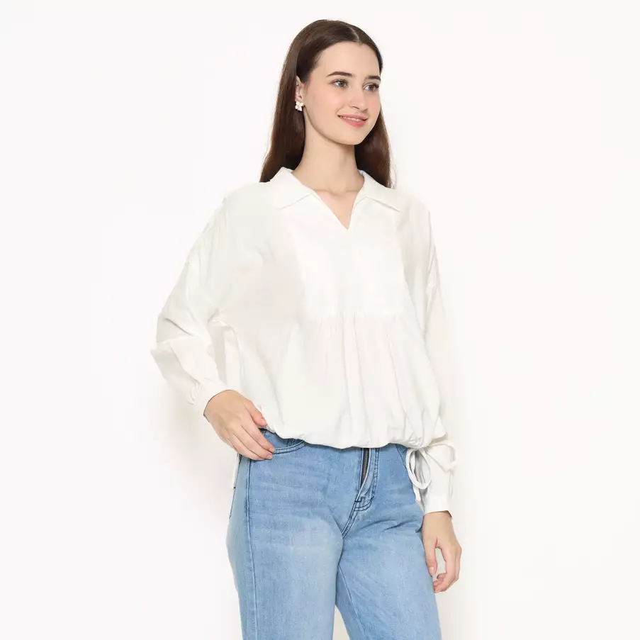 Rodeo - Blouse Wanita - Kalitha Blouse - White