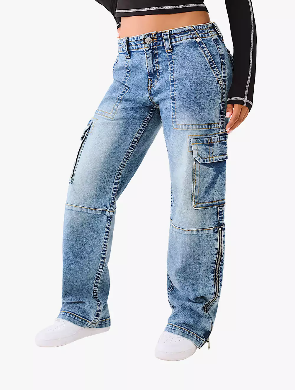 Oversized Jeans True Religion Cargo Pants Womens Jual True
