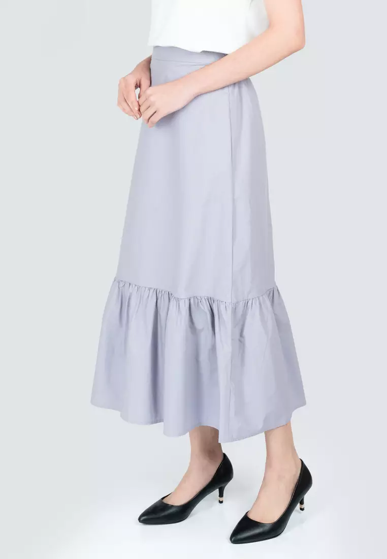 Polo Haus - Women’s Tiered Long Skirt WBLS003