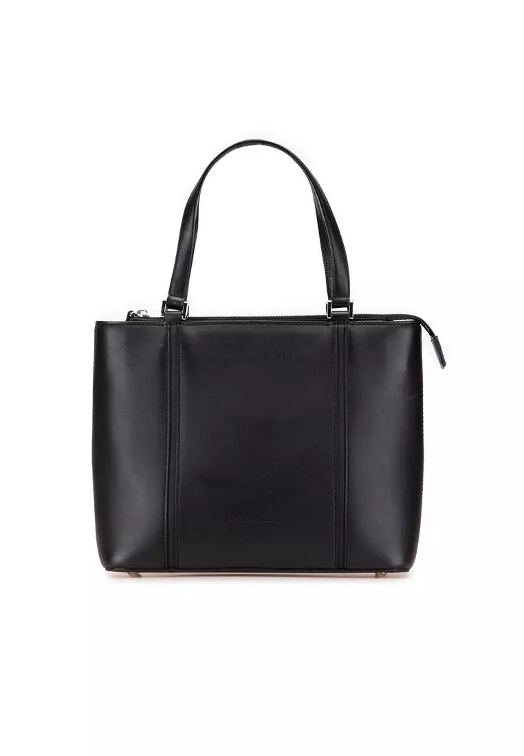 Buy Burberry Pre-Loved Burberry Leather Handbag 2026 Online | ZALORA