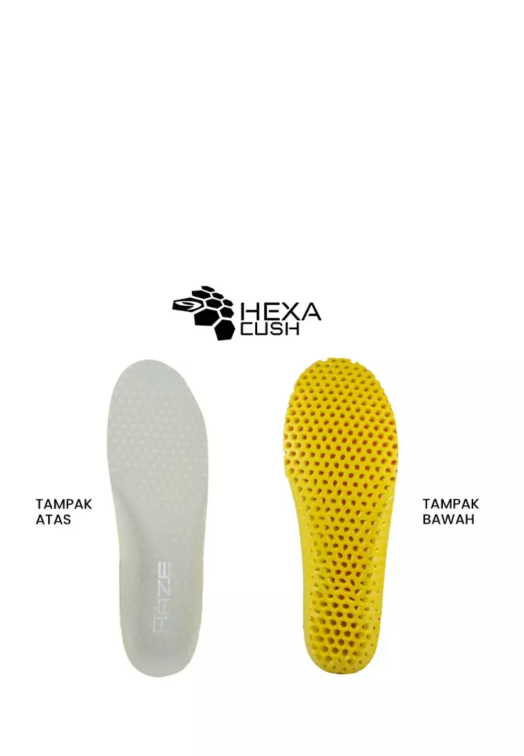 910 Nineten Haze Infiknit 1.0 Sepatu Lari - PUTIH/ABU