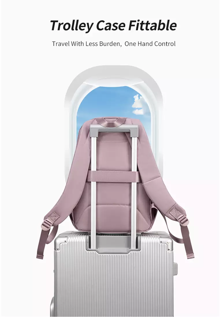 Casual School Bag 15.6 Laptop Compartment Waterproof Backpack for Women