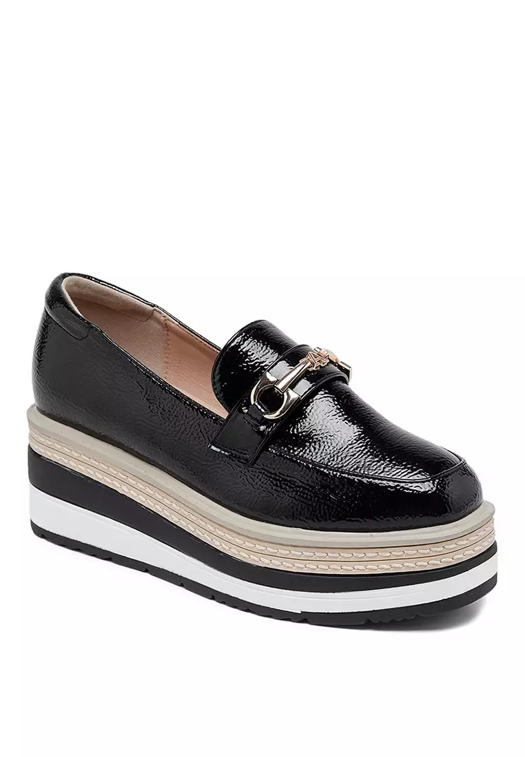 Ferrule Round Toe Flatform Shoes LW1801