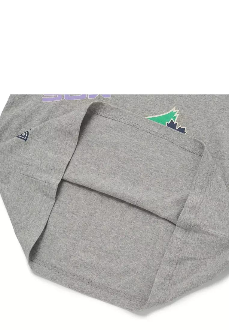 Multi Logo Allover Tshirt MLB Grey