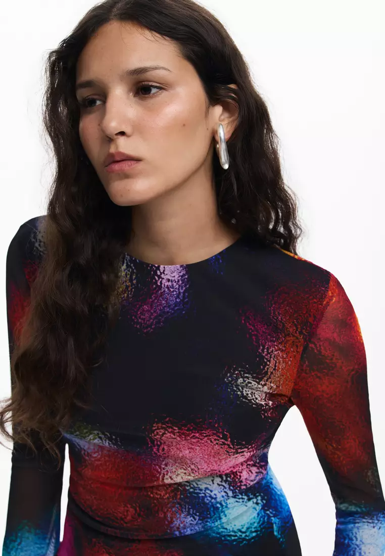 Sheer Long Sleeve Knit Top by Christian Lacroix