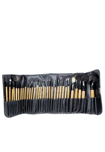 Evernoon black Professional Brush Make Up Aksesoris Tata Rias Wajah 32 Set dengan Pouch - Black BB2C2BE9C12BD2GS_1