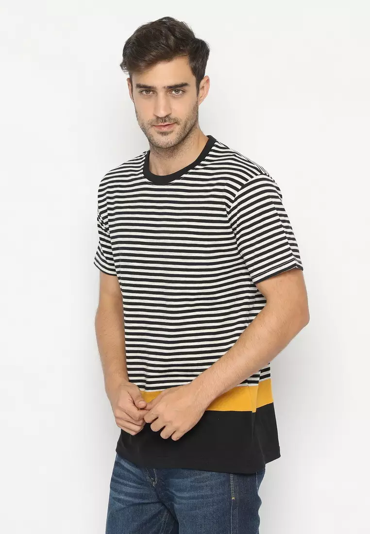 POLICE T-Shirt Salur Cotton Pria 207160661