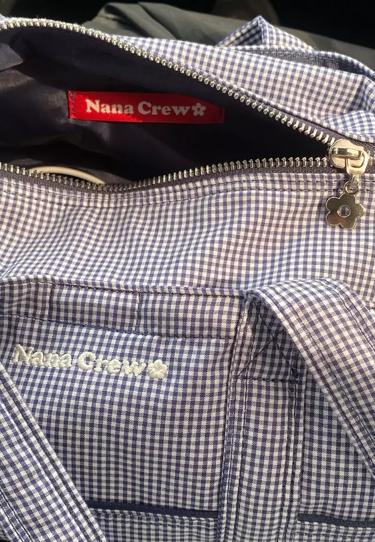 Mini Duffle Bag_Gingham Check