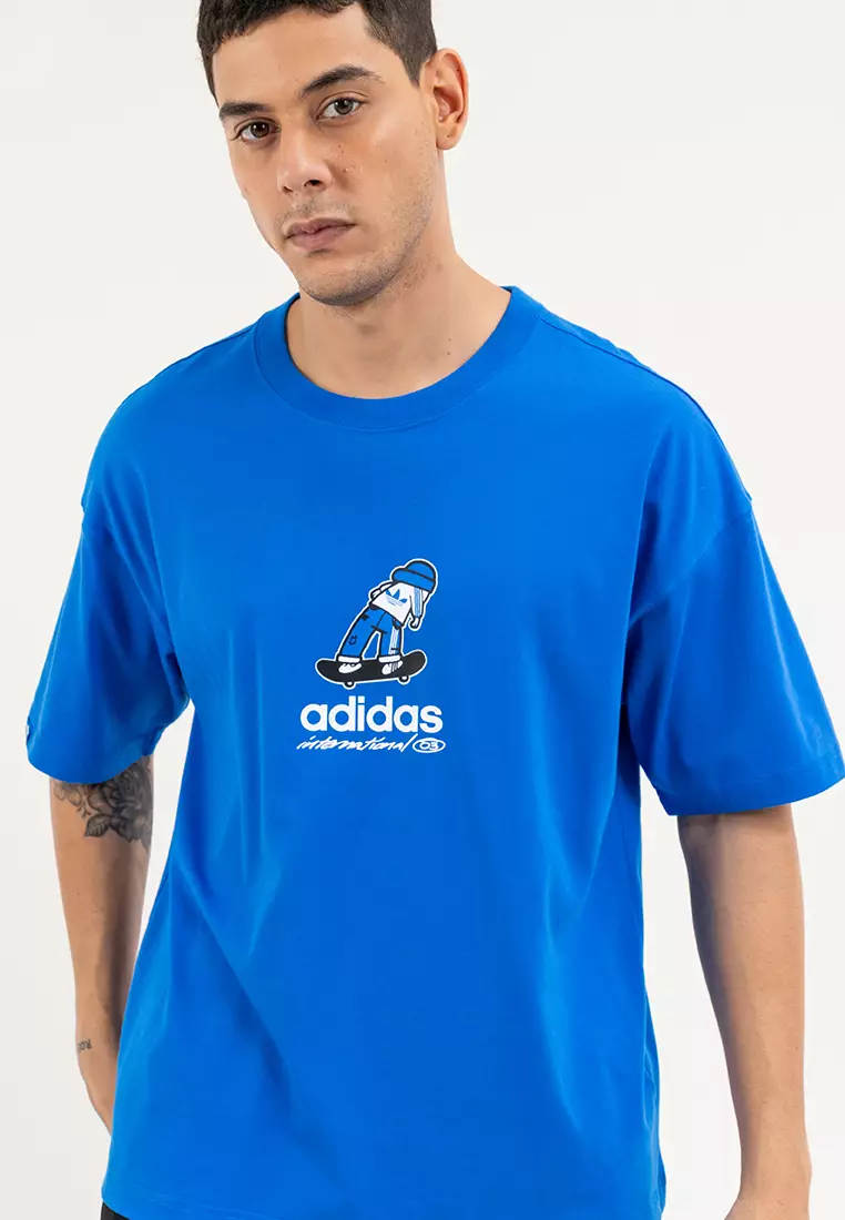 【adidas】CITY SKATE SHORT SLEEVE Tシャツ adidas City Skate Short Sleeve Tee - Black | adidas Philippines