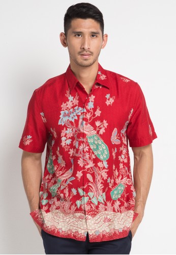Jual Nail  Batik Shirt Dobby Original ZALORA Indonesia