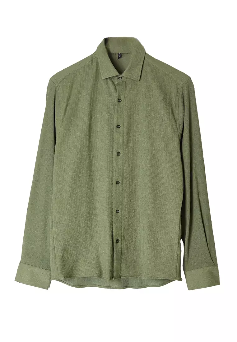 Textured Slim Shirt