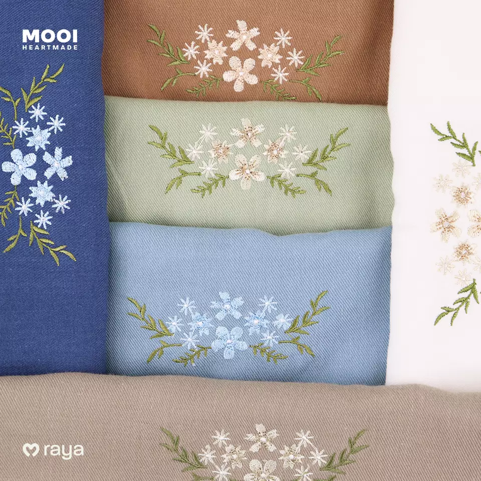 Mooi Setelan Anak Perempuan Raya Collection Maira Tunik Set - Clary Sage