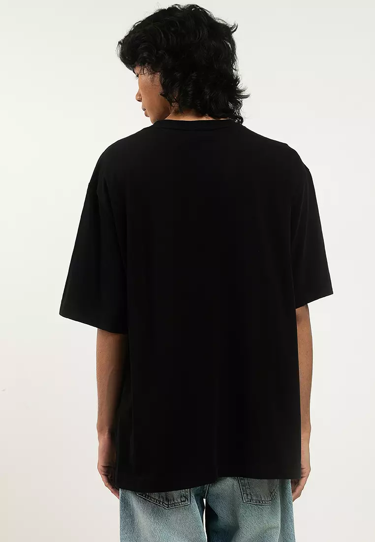 Line Handwriting Oversize T-Shirt