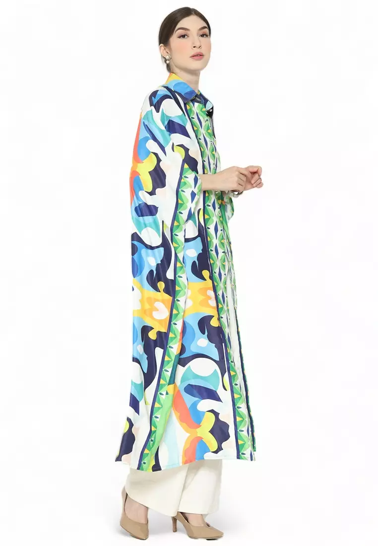 Kanzi Collared Kaftan