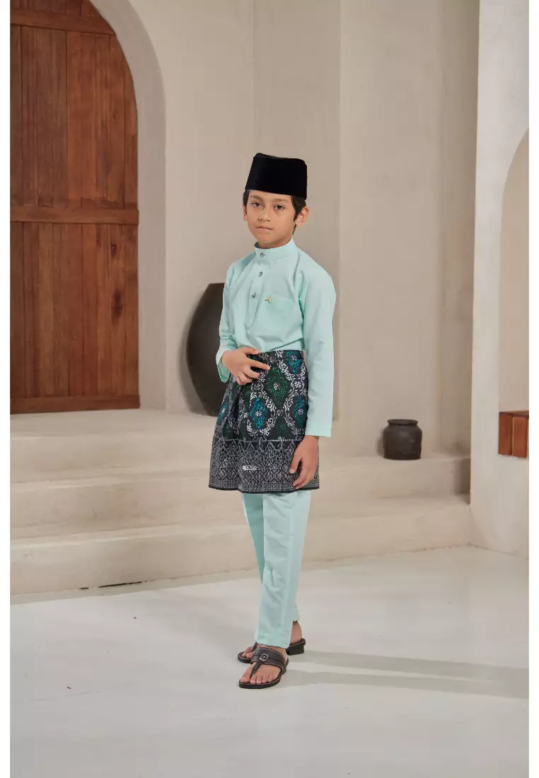 Baju Melayu Moden Cekak Musang for Kids