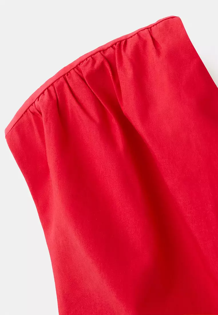 Asymmetrical Pleated Dress