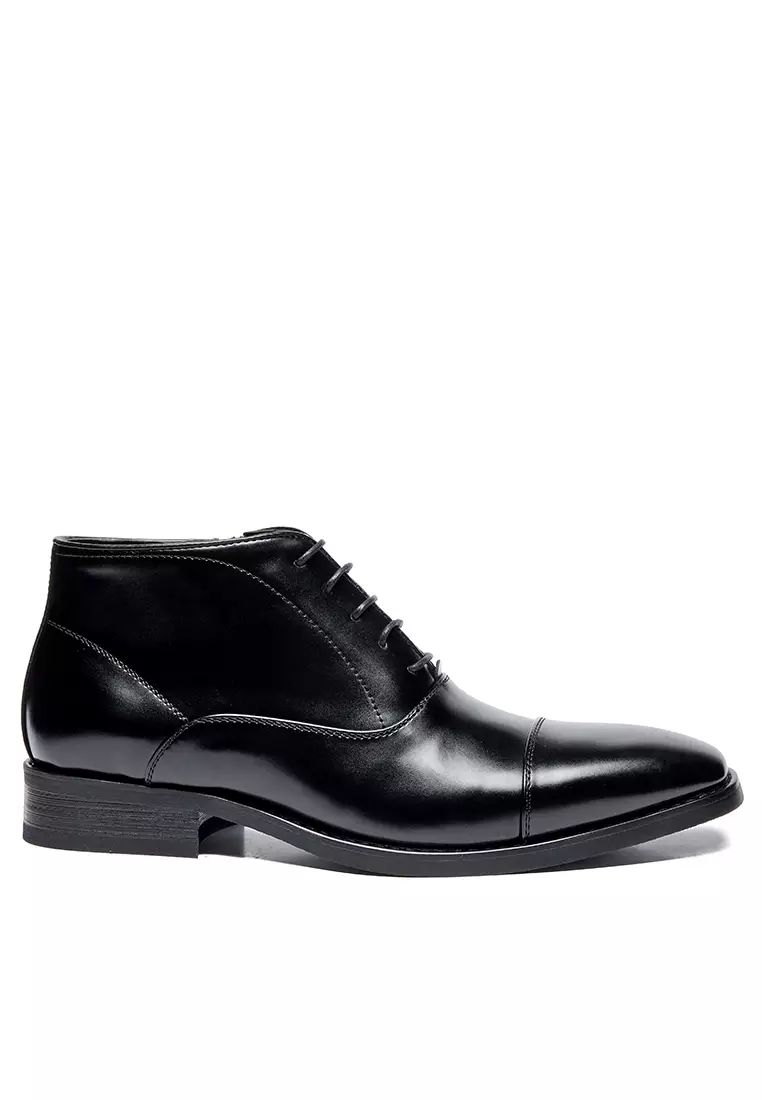 Black shoes high cut new arrivals
