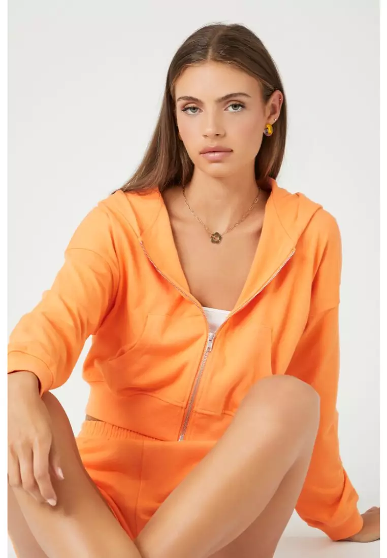 Forever 21 discount orange hoodie