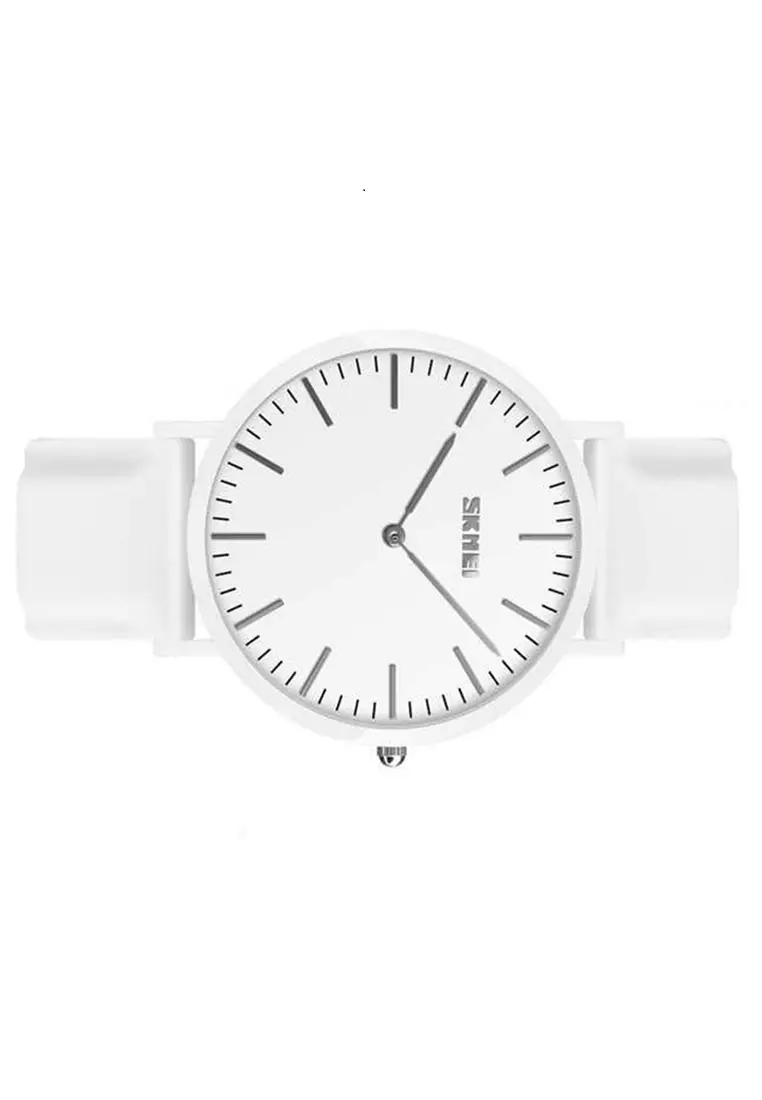 Jam Tangan Analog Pria Couple Waterproof 30m Strap Tali Material Silikon LS50 Big ORIGINAL