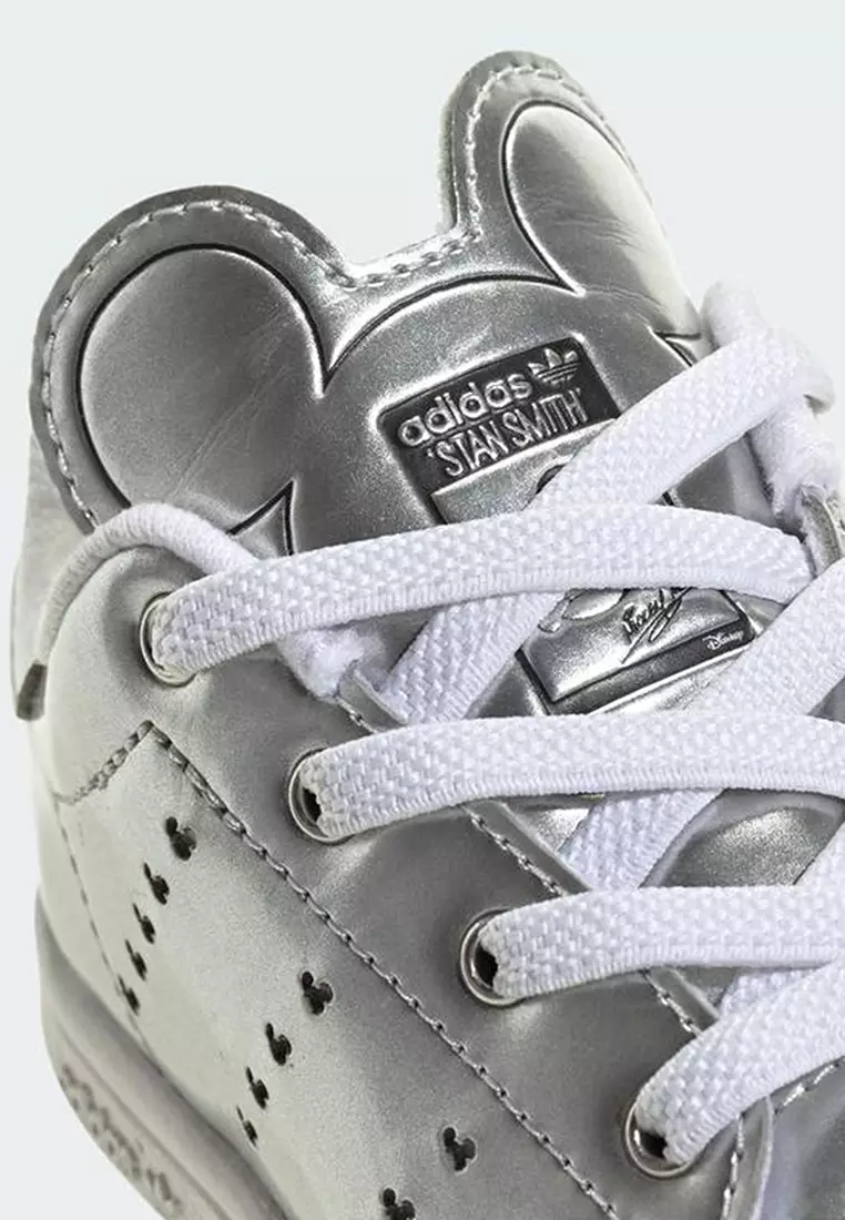Stan smith kids silver top