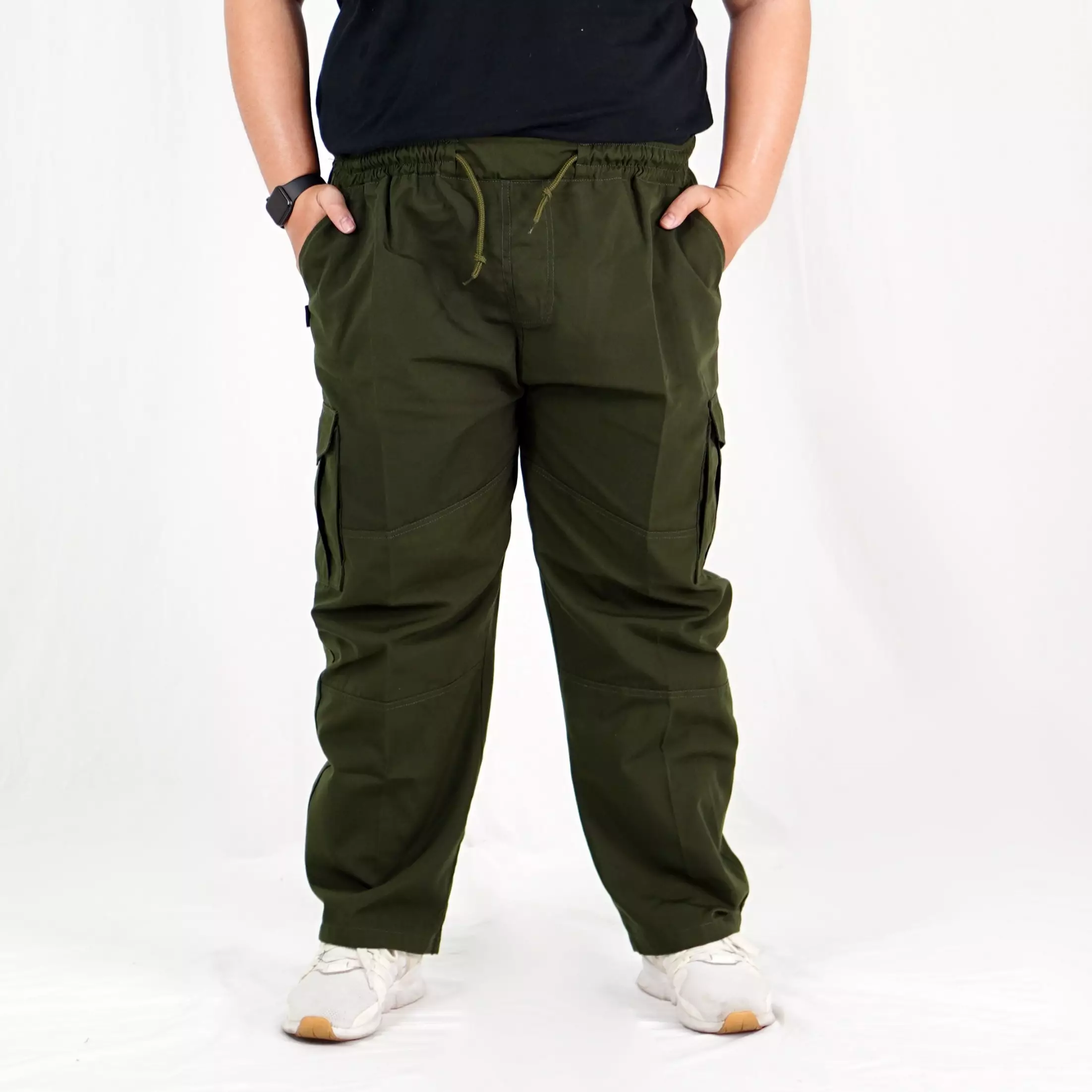  DESSY BIG Celana Cargo Wanita Ukuran Besar BIG SIZE Cargo Pants - ARMY