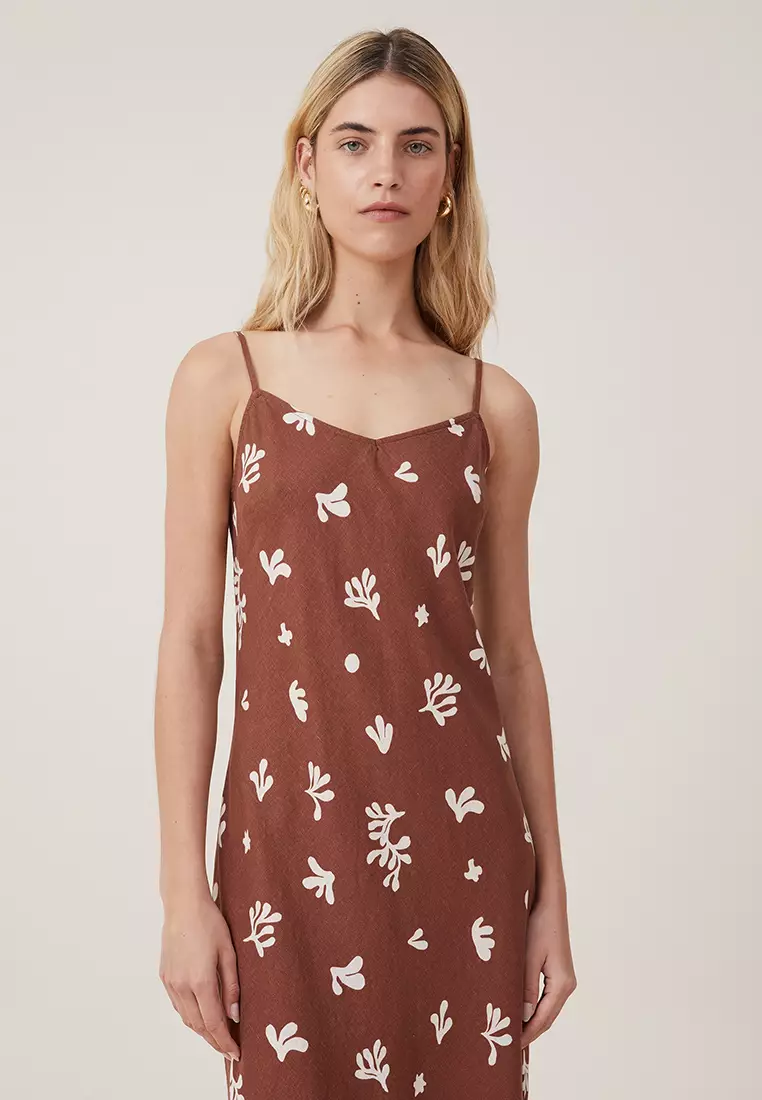 Haven Slip Midi Dress