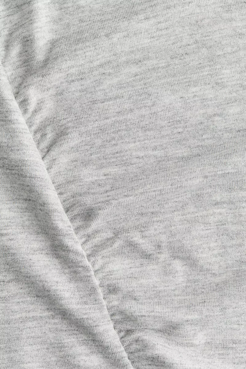 Draped jersey vest top