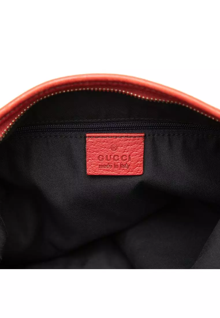 Pre-Loved Gucci Gg Canvas Abbey D Ring Crossbody