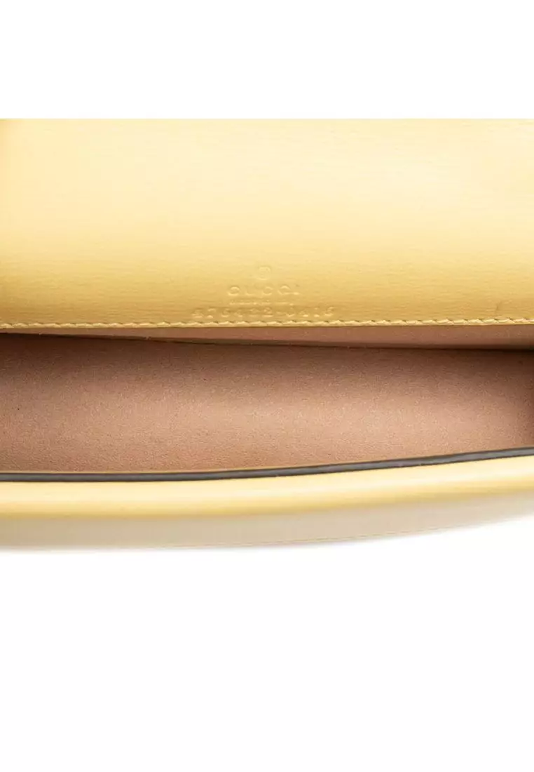 Pre-Loved Gucci Mini Tricolor Leather Dionysus Crossbody