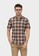 ODZA CLASSIC multi and brown Batik Shirt Short Sleeve Ceplok Kawung 7D48CAAB7CDA7CGS_1