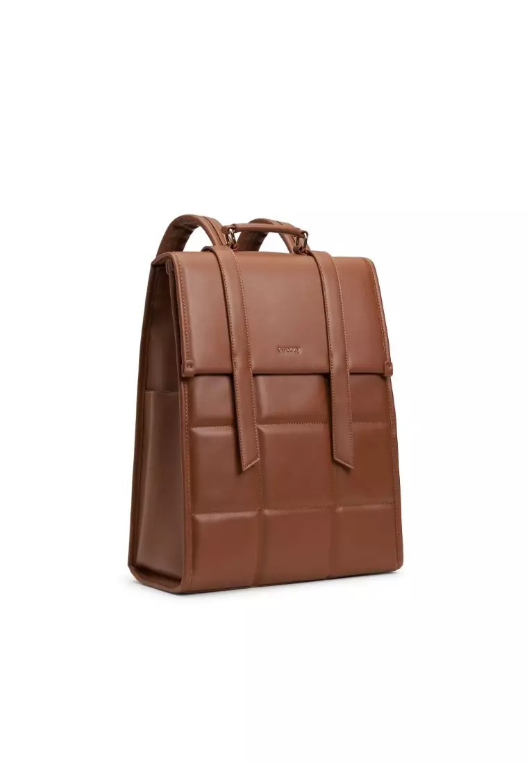 Urban Lady 15-Inch Laptop Backpack - Vegan Leather