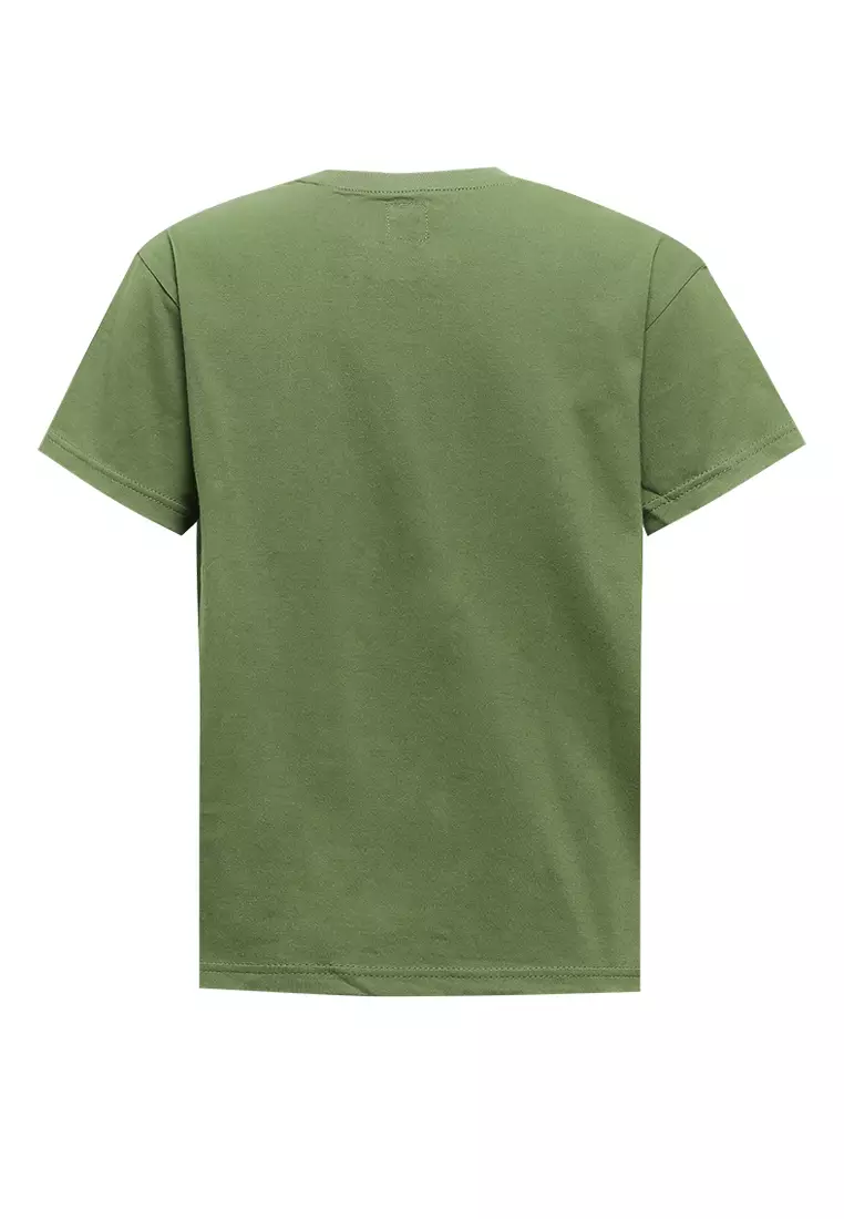 Unisex Corduroy Pocket T-shirt