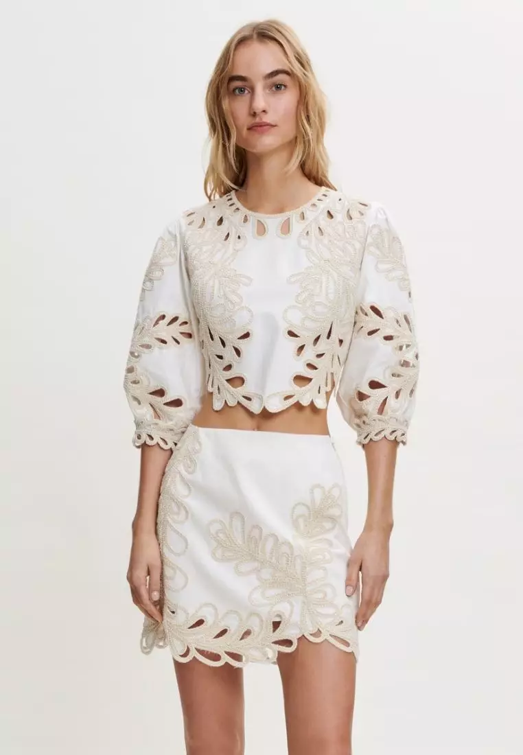 Buy store embroidered tops