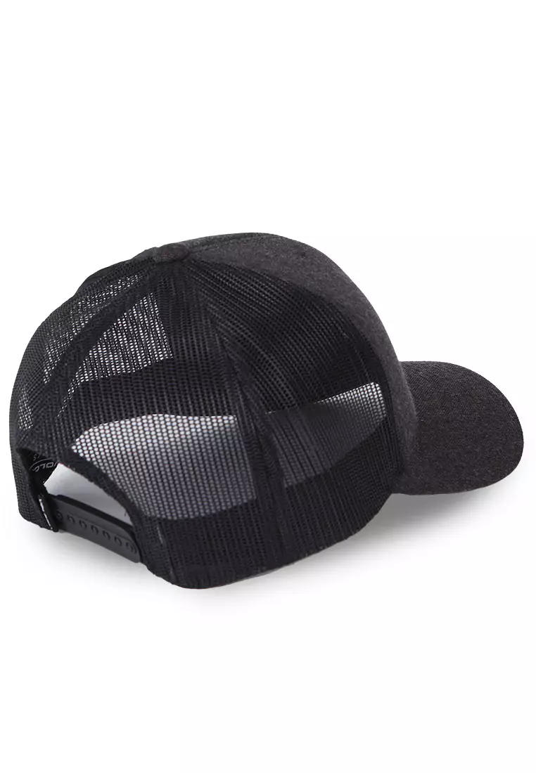 MCP FULL STONE CHEESE ADJUSTABLE HAT CHARCOAL HEATHER