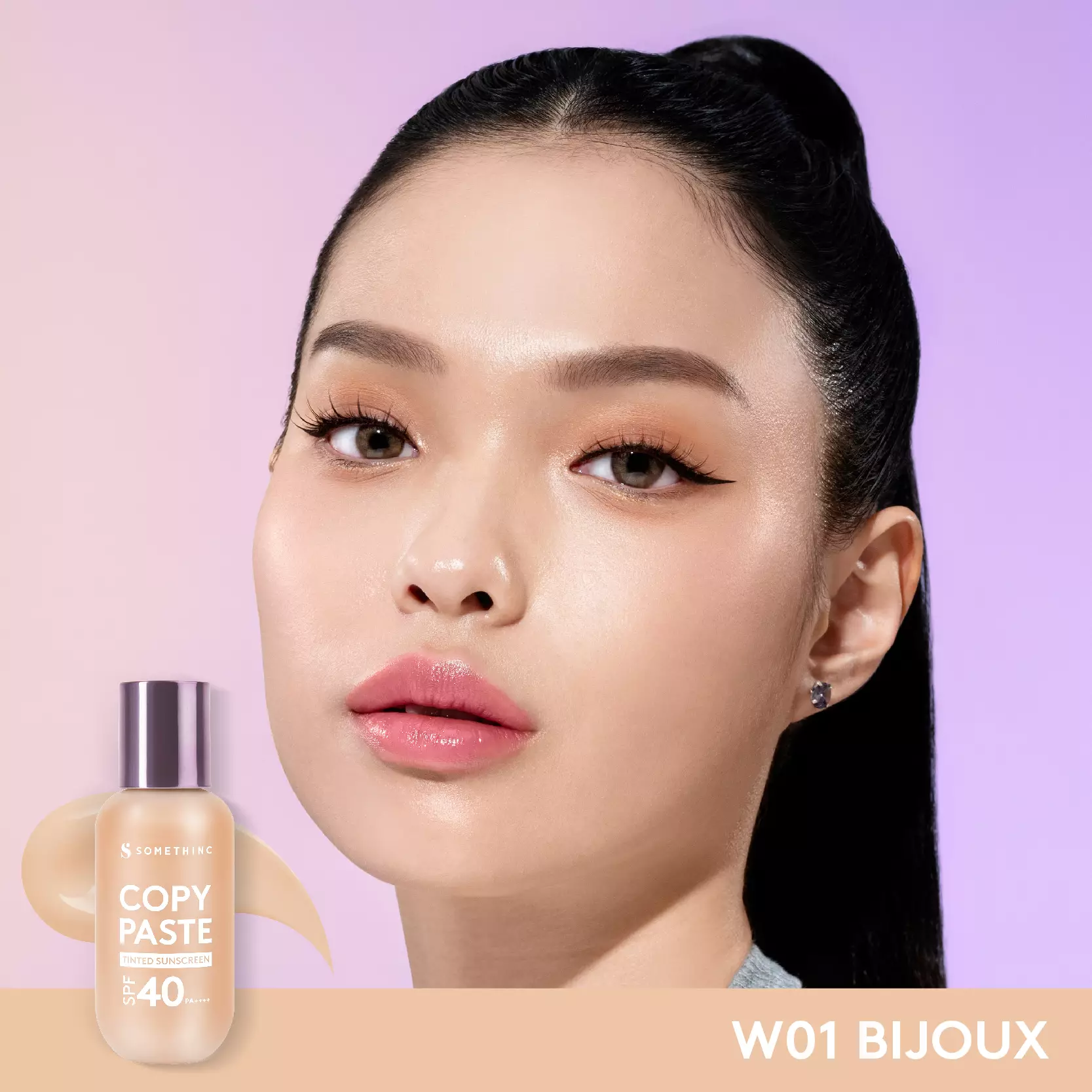 SOMETHINC Copy Paste Tinted Sunscreen SPF 40 PA++++ - W01 Bijoux