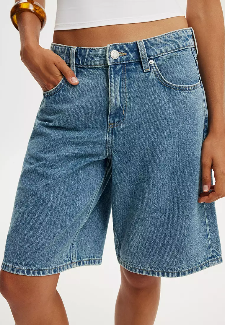 Baggy Denim Shorts