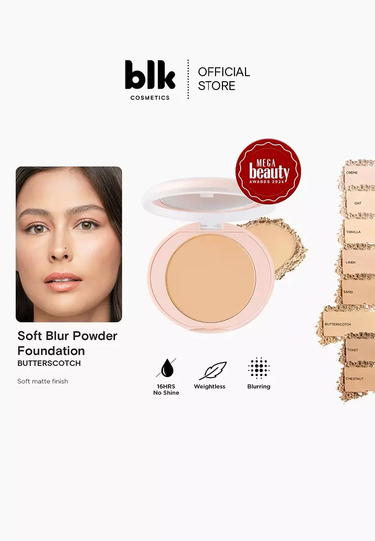 Discount on Blk Cosmetics  shoes - SKU: Blk Cosmetics Daydream Soft Blur Powder Foundation Butterscotch