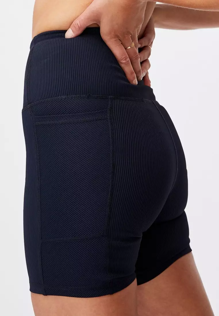 cotton on rib pocket bike short