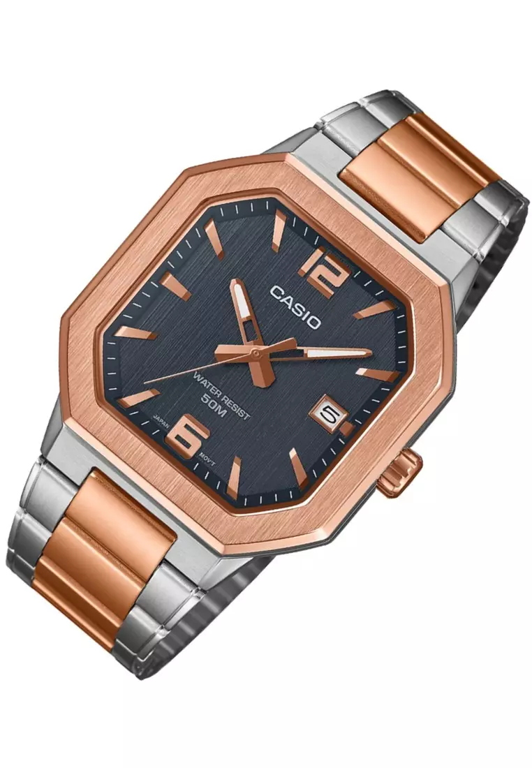 Analog Watch MTP-B195RG-2AVDF