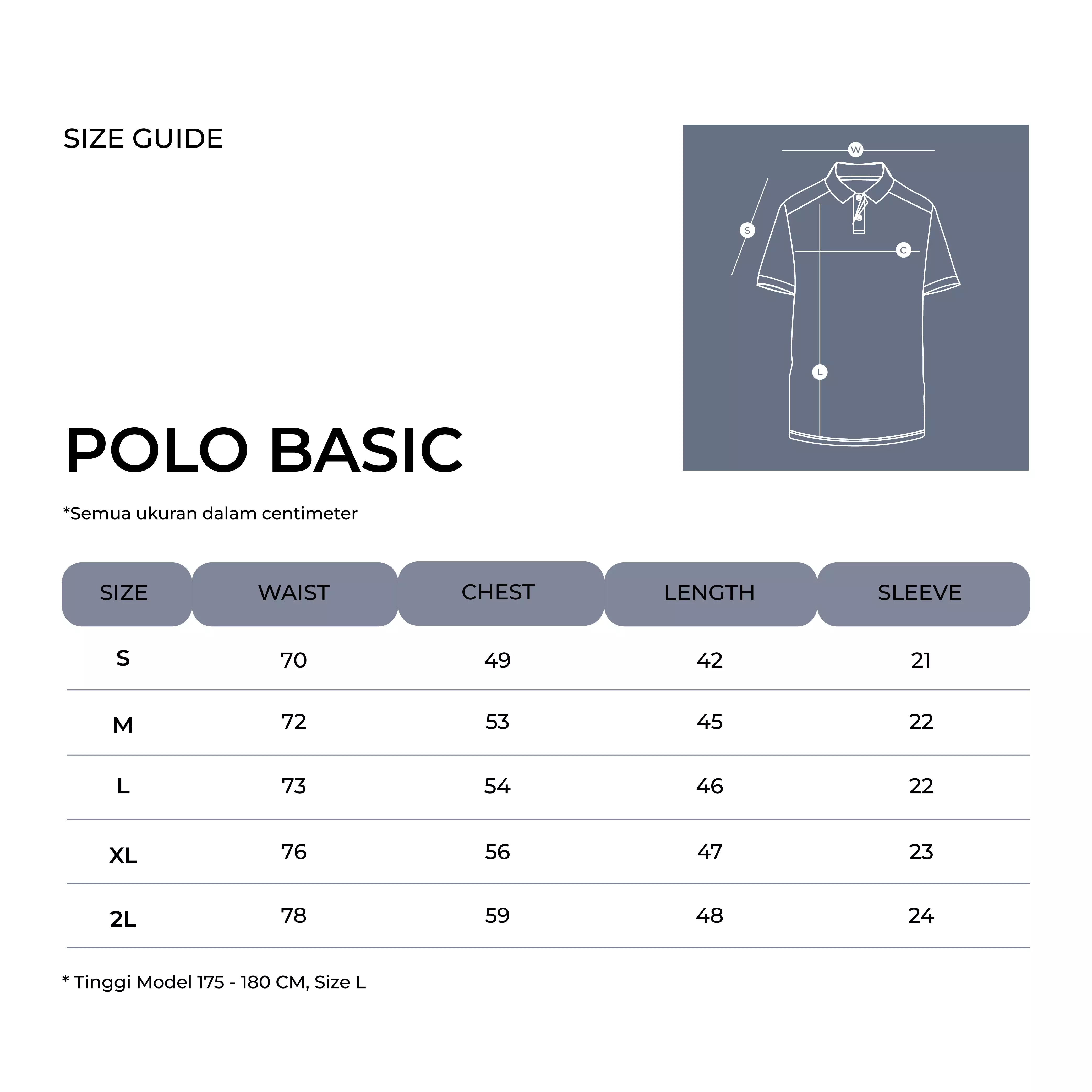 Hammer Men Basic Polo Z1PO001C1 I Kaos Polo Basic Lengan Pendek Cokelat