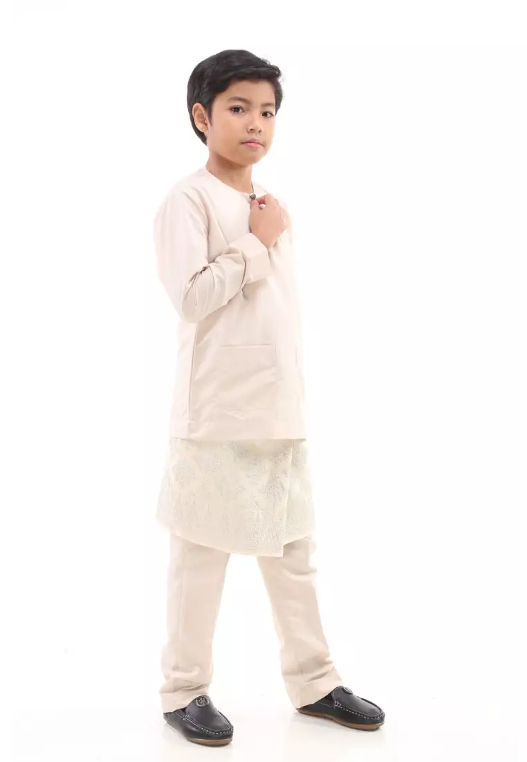 Baju Melayu Moden Teluk Belanga For Kids